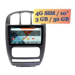 Автомагнитола Wide Media KS1142QR-3/32 4G-SIM для Chrysler Grand Voyager 2000-2007 Android 10.0