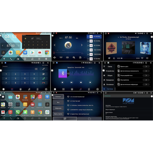Wide Media KS9118QR-3/32 4G-SIM для Peugeot 301 I 2012-2018 Android 10.0