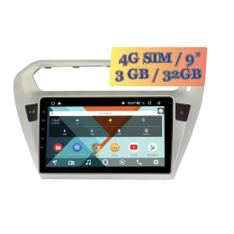 Wide Media KS9118QR-3/32 4G-SIM для Peugeot 301 I 2012-2018 Android 10.0