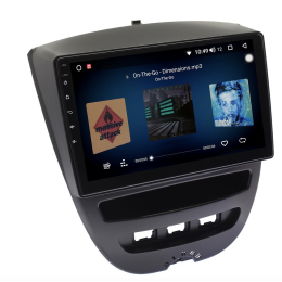 Wide Media KS1152QR-3/32 4G-SIM для Peugeot 107 2005 - 2012 Android 10.0