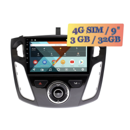 Wide Media KS9246QR-3/32 4G-SIM для Ford Focus III 2011-2018 Android 10.0