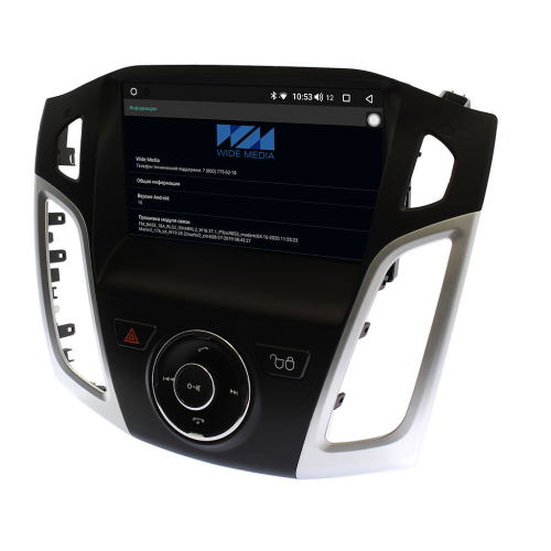 Wide Media KS9347QR-3/32 4G-SIM для Ford Focus III 2011-2018 Android 10.0