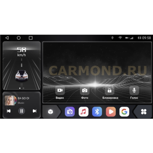 Штатная магнитола CarMedia OL-9106-F для Volkswagen Touareg 2002-2010 на Android 10.0