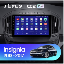 Штатная магнитола Teyes CC2 Plus 3/32 ГБ для Opel Insignia I 2013-2017 на Android 10.0
