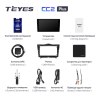Штатная магнитола Teyes CC2 Plus 3/32 ГБ для LADA Granta Cross 2018-2025 на Android 10.0