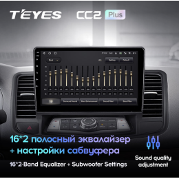 Штатная магнитола Teyes CC2 Plus 3/32 ГБ для Nissan Teana II 2008-2013 на Android 10.0