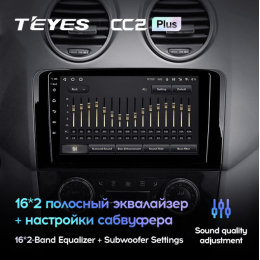 Штатная магнитола Teyes CC2 Plus 3/32 ГБ для Mercedes GL-klasse (X164), ML-klasse (W164) 2005-2012 на Android 10.0