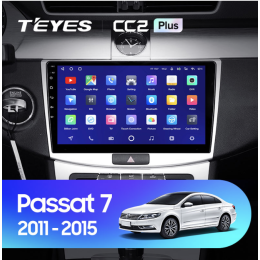 Штатная магнитола Teyes CC2 Plus 3/32 ГБ для Volkswagen Passat CC, B6, B7 2005-2017 на Android 10.0
