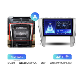 Штатная магнитола Teyes CC2 Plus 3/32 ГБ для Toyota Camry V50 2011-2014 на Android 10.0