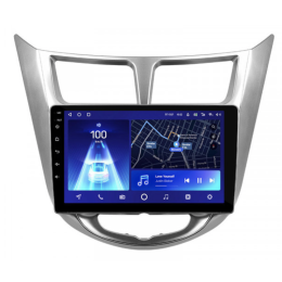 Штатная магнитола Teyes CC2 Plus 3/32 ГБ для Hyundai Solaris I 2011-2017 на Android 10.0