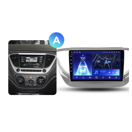 Штатная магнитола Teyes CC2 Plus 3/32 ГБ для Hyundai Solaris II 2017-2020 на Android 10.0