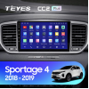 Штатная магнитола Teyes CC2 Plus 3/32 ГБ для KIA Sportage IV 2016-2018 на Android 10.0