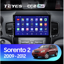 Штатная магнитола Teyes CC2 Plus 3/32 ГБ для Kia Sorento II 2009-2012 на Android 10.0
