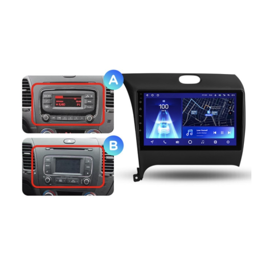Штатная магнитола Teyes CC2 Plus 3/32 ГБ для KIA Cerato III 2013-2018 на Android 10.0