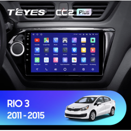 Штатная магнитола Teyes CC2 Plus 3/32 ГБ для Kia Rio III 2011-2017 на Android 10.0