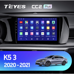 Штатная магнитола Teyes CC2 Plus 3/32 ГБ для Kia K5 III 2020-2022 на Android 10.0