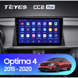 Штатная магнитола Teyes CC2 Plus 3/32 ГБ для Kia Optima IV 2016-2020 на Android 10.0