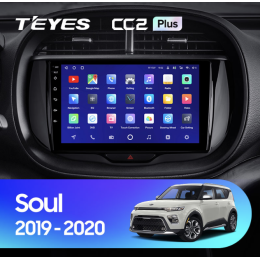 Штатная магнитола Teyes CC2 Plus 3/32 ГБ для Kia Soul III 2019-2024 на Android 10.0