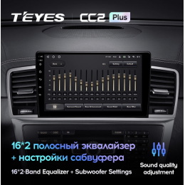 Штатная магнитола Teyes CC2 Plus 3/32 ГБ для Mercedes ML-class (W166) 2011-2015, GL-class (X166) 2012-2016 на Android 10.0