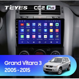 Штатная магнитола Teyes CC2 Plus 3/32 ГБ для Suzuki Vitara III 2005-2015 на Android 10.0