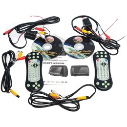 КОМПЛЕКТ ПОДГОЛОВНИКОВ СО ВСТРОЕННЫМ DVD ПЛЕЕРОМ И LCD МОНИТОРОМ 9
