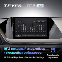 Штатная магнитола Teyes CC2 Plus 3/32 ГБ для Hyundai Sonata 2019-2023 на Android 10.0