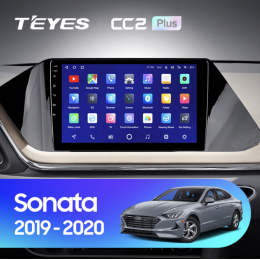 Штатная магнитола Teyes CC2 Plus 3/32 ГБ для Hyundai Sonata 2019-2023 на Android 10.0