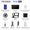 Штатная магнитола Teyes CC2 Plus 3/32 ГБ для Mitsubishi Outlander III 2019-2024 на Android 10.0