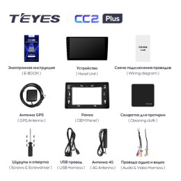 Штатная магнитола Teyes CC2 Plus 3/32 ГБ для Renault Duster 2020+ на Android 10.0