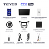 Штатная магнитола Teyes CC2 Plus 6/128 ГБ для Hyundai Sonata VI (YF) 2009-2014 на Android 10.0