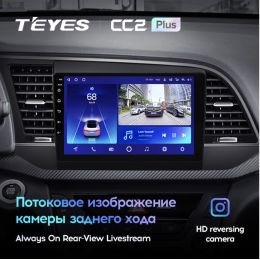 Штатная магнитола Teyes CC2 Plus 6/128 ГБ для Hyundai Elantra VI (AD) 2016-2019 на Android 10.0