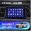 Штатная магнитола Teyes CC2 Plus 6/128 ГБ для Hyundai Sonata VII (LF) 2017-2019 на Android 10.0