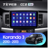 Штатная магнитола Teyes CC2 Plus 6/128 ГБ для SsangYong Actyon, Korando 2010-2013 на Android 10.0