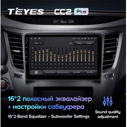 Штатная автомагнитола Teyes CC2 Plus 6/128 ГБ для Subaru Legacy V, Outback IV 2009-2014 на Android 10.0