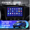 Головное устройство Teyes CC2 Plus 6/128 ГБ для Subaru Forester III, Impreza III 2007-2013 на Android 10.0