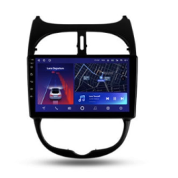 Штатная магнитола Teyes CC2 Plus 6/128 ГБ для Peugeot 206 1998-2012 на Android 10.0