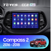 Штатная магнитола Teyes CC2 Plus 6/128 ГБ для Jeep Compass II 2017-2024 на Android 10.0