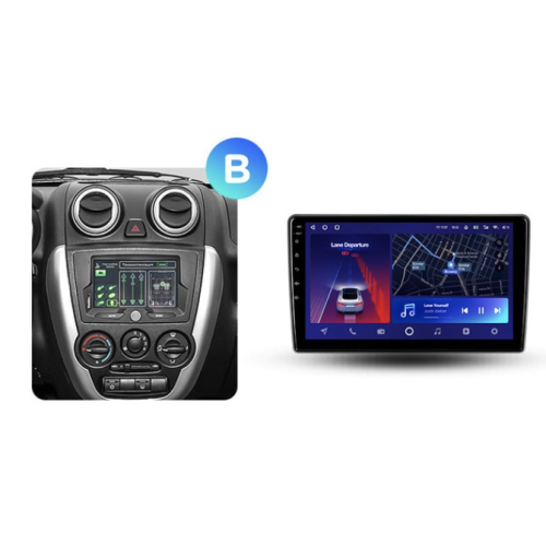Штатная магнитола Teyes CC2 Plus 6/128 ГБ для Lada Granta I 2011-2018 Тип-B на Android 10.0