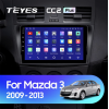 Штатная магнитола Teyes CC2 Plus 6/128 ГБ для Mazda 3 (BL) 2009-2013 на Android 10.0