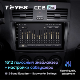 Штатная магнитола Teyes CC2 Plus 6/128 ГБ для Mazda 3 (BL) 2009-2013 на Android 10.0