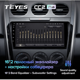 Штатная магнитола Teyes CC2 Plus 6/128 ГБ для Mazda CX-7 I 2006-2012 на Android 10.0