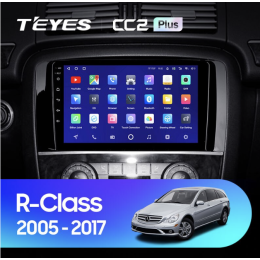 Штатная магнитола Teyes CC2 Plus 6/128 ГБ для Mercedes R-class на Android 10.0
