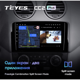 Штатная магнитола Teyes CC2 Plus 6/128 ГБ для Mercedes GL-klasse (X164), ML-klasse (W164) 2005-2012 на Android 10.0
