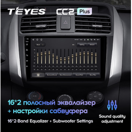 Автомагнитола Teyes CC2 Plus 6/128 ГБ для Lifan X60 I 2012-2016 на Android 10.0