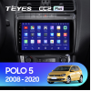 Штатная магнитола Teyes CC2 Plus 6/128 ГБ для Volkswagen Polo 5 2009-2019 на Android 10.0