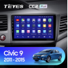 Штатная магнитола Teyes CC2 Plus 6/128 ГБ для Honda Civic 2012-2015 на Android 10.0
