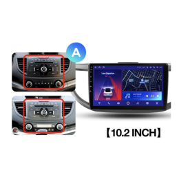 Штатная магнитола Teyes CC2 Plus 6/128 ГБ для Honda CR-V IV 2012-2016 на Android 10.0