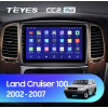 Штатная магнитола Teyes CC2 Plus 6/128 ГБ для Toyota Land Cruiser 100 2002-2007 на Android 10.0