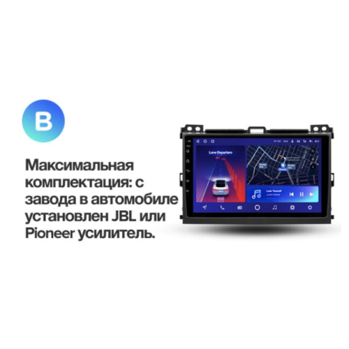 Штатная магнитола Teyes CC2 Plus 6/128 ГБ для Toyota Land Cruiser Prado 120 2002-2009 на Android 10.0