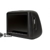 КОМПЛЕКТ ПОДГОЛОВНИКОВ СО ВСТРОЕННЫМ DVD ПЛЕЕРОМ И LCD МОНИТОРОМ 10" (ОБА С DVD) ERGO ER10HD (ЧЁРНЫЙ)